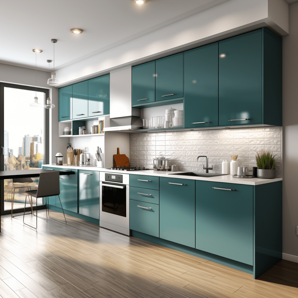 کابینت پلی گلاس