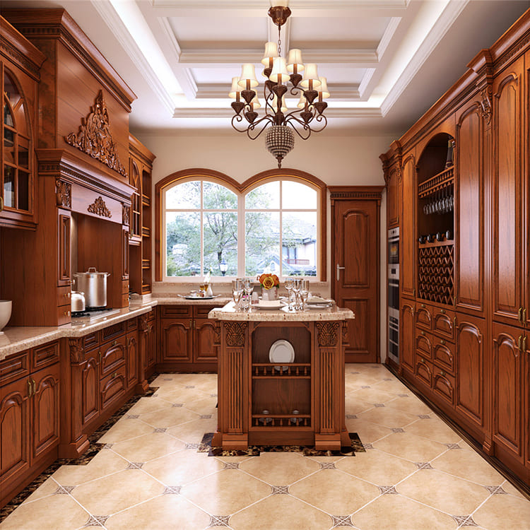 کابینت MDF روکش چوب